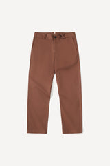 STRETCH GABERDINE ARTICULATED CHINO