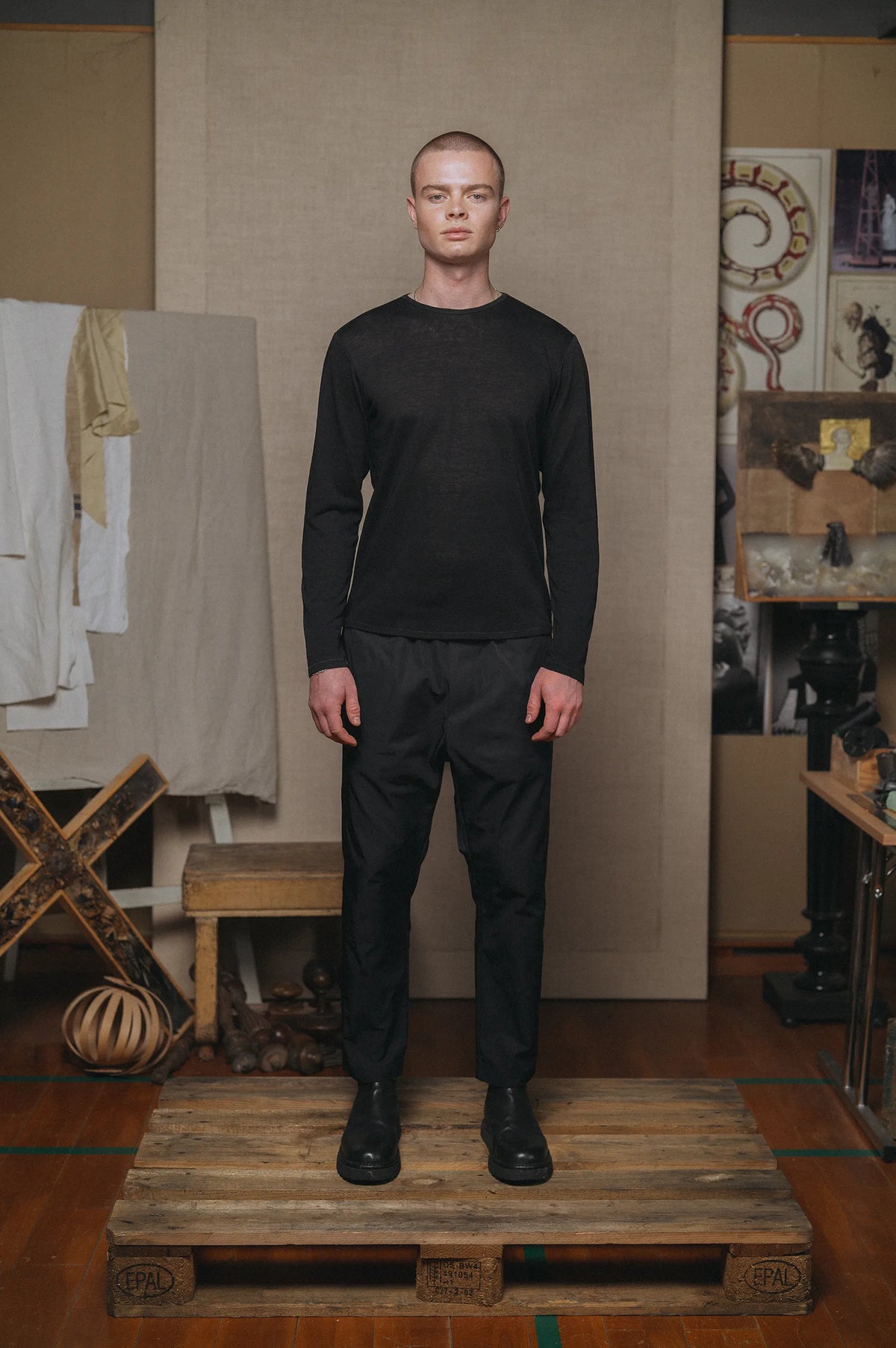 SILK TENCEL LS TEE