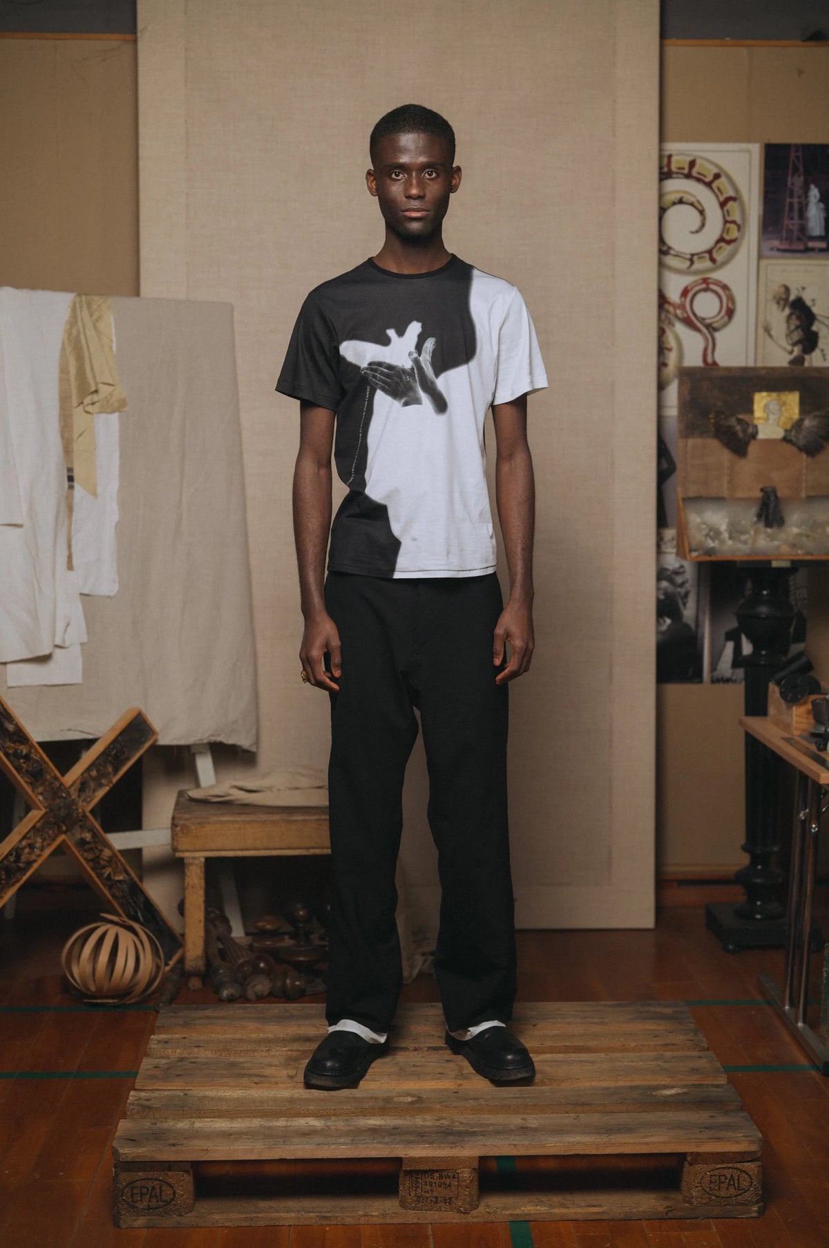 BIRD SHADOW SUPIMA BASIC SS TEE