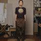 MELTING SUN SILK TENCEL BASIC SS TEE