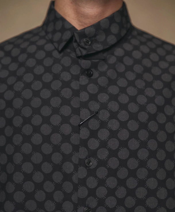 LAUNDRY TOUCH PRINT MISMATCH SHIRT