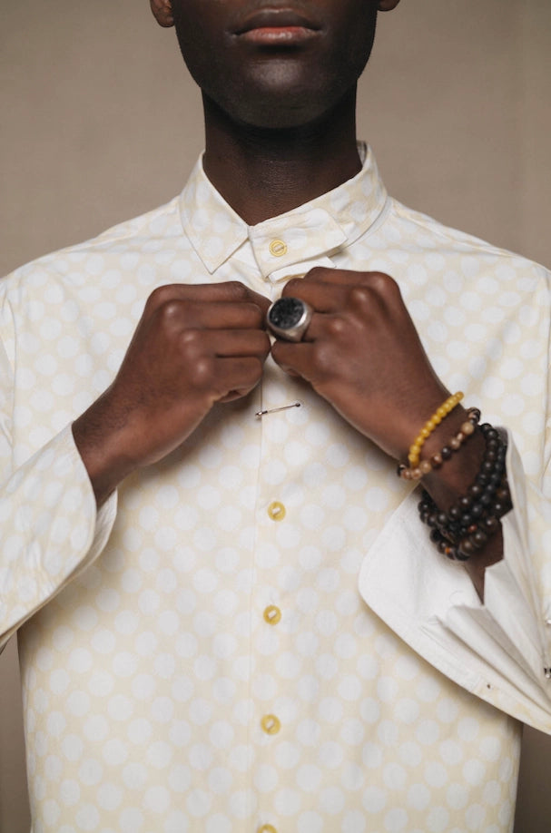 LAUNDRY TOUCH PRINT MISMATCH SHIRT
